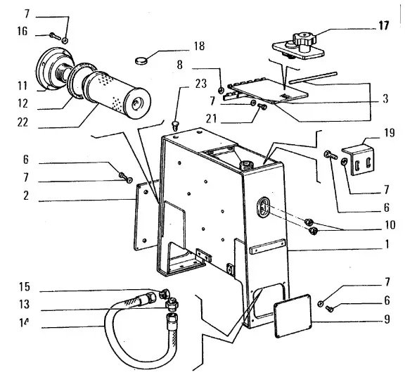 1930867 - Масляный фильтр двиг