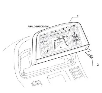 87749730 - Щиток приборов