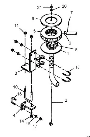 GD-410 - Крышка пластинчатая