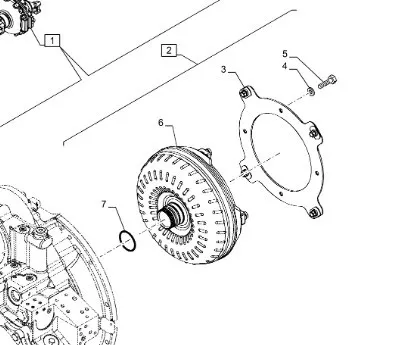1482127 - Радиаторная пластина
